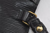 Authentic Louis Vuitton Epi Sellier Dragonne Clutch Bag Black M52612 LV 8767I
