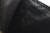 Authentic Louis Vuitton Epi Sellier Dragonne Clutch Bag Black M52612 LV 8767I