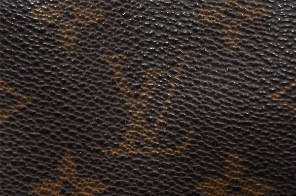 Authentic Louis Vuitton Monogram Cartouchiere MM M51253 Shoulder Bag Junk 8768I