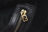 Authentic FENDI Vintage Shoulder Hand Bag Suede Leather Purse Black 8768J