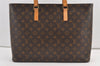 Authentic Louis Vuitton Monogram Luco Shoulder Tote Bag M51155 LV 8770J