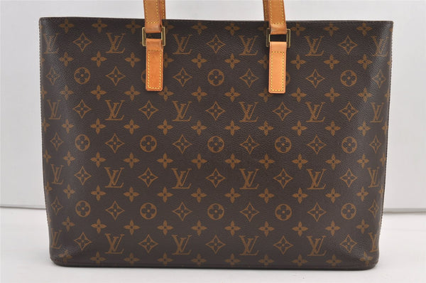 Authentic Louis Vuitton Monogram Luco Shoulder Tote Bag M51155 LV 8770J