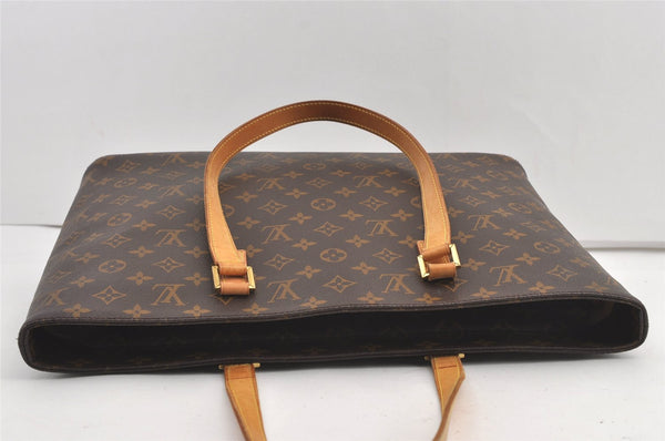Authentic Louis Vuitton Monogram Luco Shoulder Tote Bag M51155 LV 8770J
