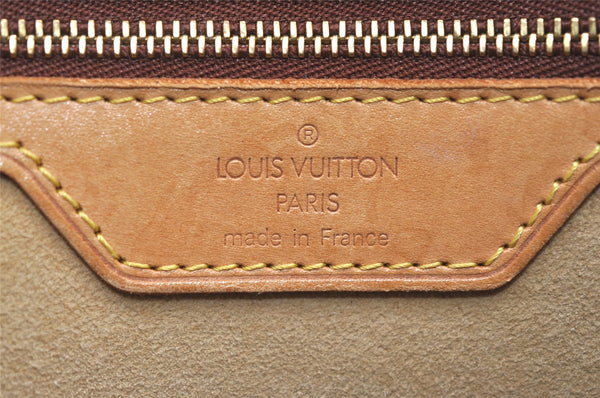 Authentic Louis Vuitton Monogram Luco Shoulder Tote Bag M51155 LV 8770J