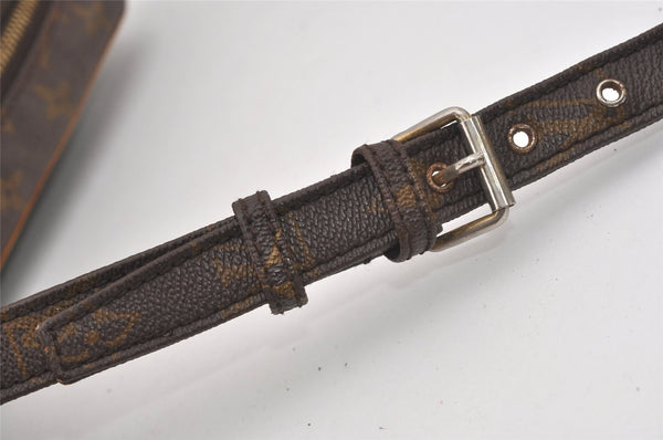 Auth Louis Vuitton Monogram Petit Marceau Shoulder Cross Bag Old Model LV 8771I