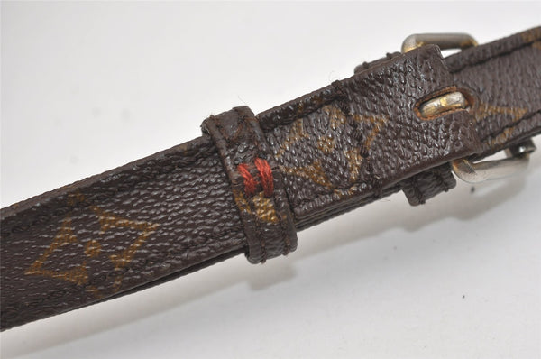 Auth Louis Vuitton Monogram Petit Marceau Shoulder Cross Bag Old Model LV 8771I