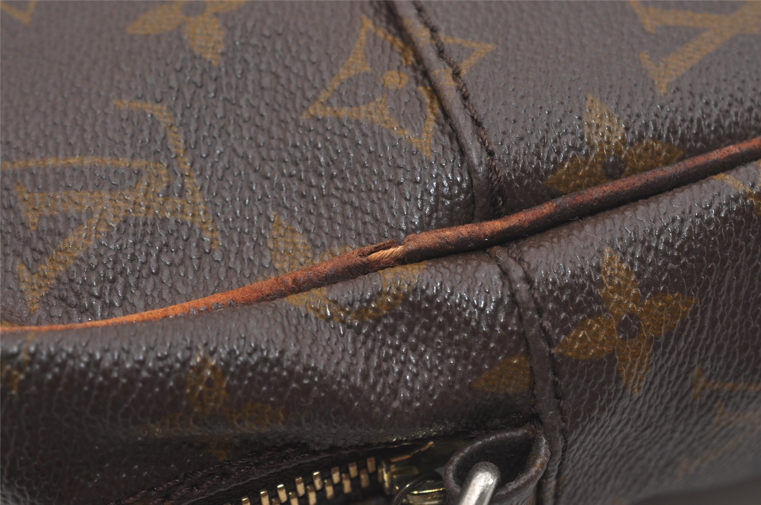 Auth Louis Vuitton Monogram Petit Marceau Shoulder Cross Bag Old Model LV 8771I