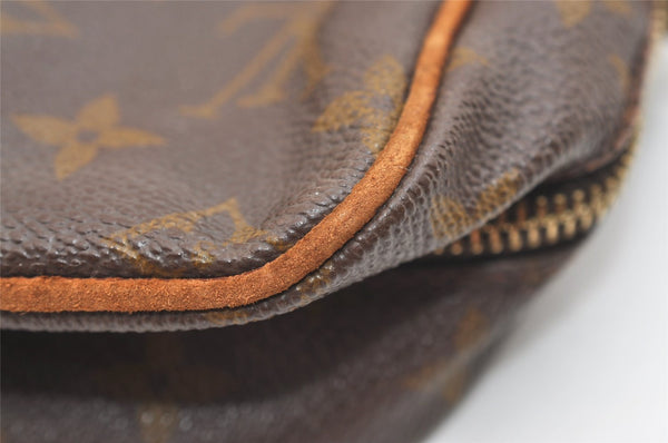 Auth Louis Vuitton Monogram Petit Marceau Shoulder Cross Bag Old Model LV 8771I