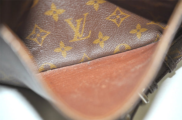 Auth Louis Vuitton Monogram Petit Marceau Shoulder Cross Bag Old Model LV 8771I