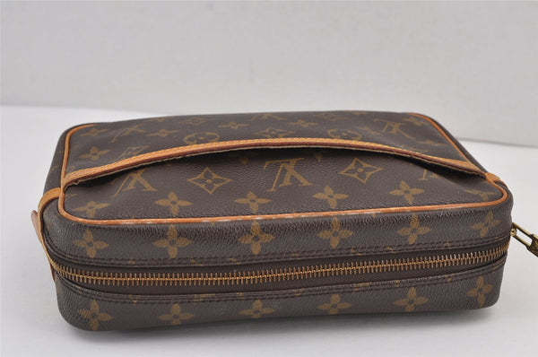 Authentic Louis Vuitton Monogram Compiegne 23 Clutch Hand Bag M51847 LV 8771J