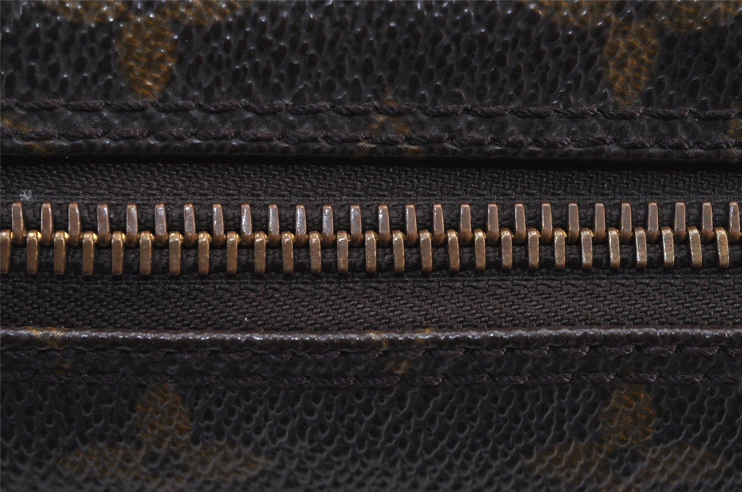 Authentic Louis Vuitton Monogram Compiegne 23 Clutch Hand Bag M51847 LV 8771J