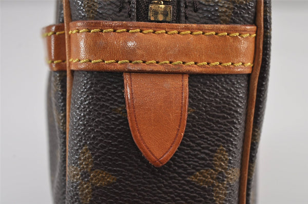 Authentic Louis Vuitton Monogram Compiegne 23 Clutch Hand Bag M51847 LV 8771J