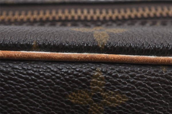 Authentic Louis Vuitton Monogram Compiegne 23 Clutch Hand Bag M51847 LV 8771J