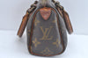 Authentic Louis Vuitton Monogram Mini Speedy Hand Bag Purse Old Model Junk 8772I