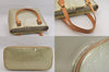Authentic Louis Vuitton Vernis Houston Shoulder Bag Light Green M91053 LV 8772M