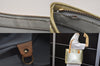 Authentic Louis Vuitton Vernis Houston Shoulder Bag Light Green M91053 LV 8772M