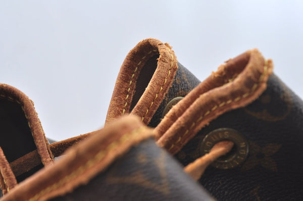 Authentic Louis Vuitton Monogram Noe Shoulder Drawstring Bag M42224 LV 8773I