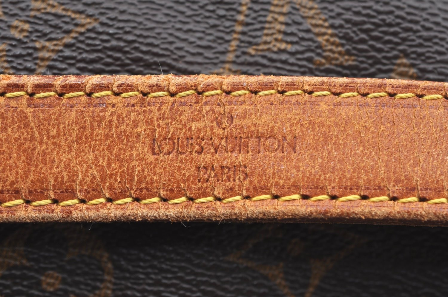 Authentic Louis Vuitton Monogram Noe Shoulder Drawstring Bag M42224 LV 8773I