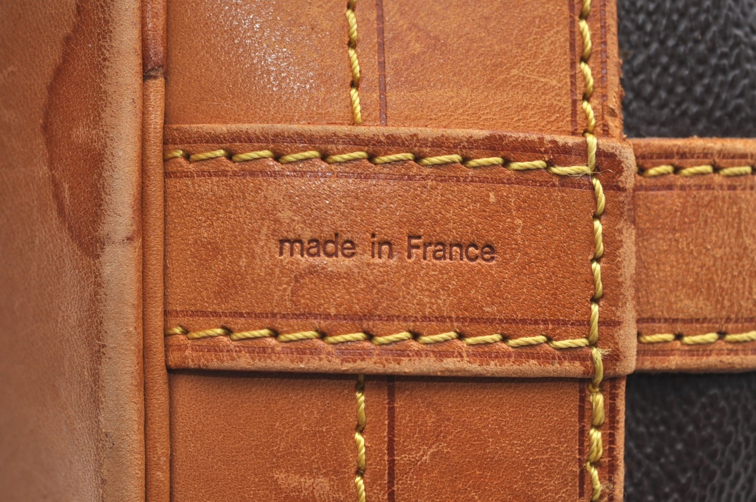 Authentic Louis Vuitton Monogram Noe Shoulder Drawstring Bag M42224 LV 8773I