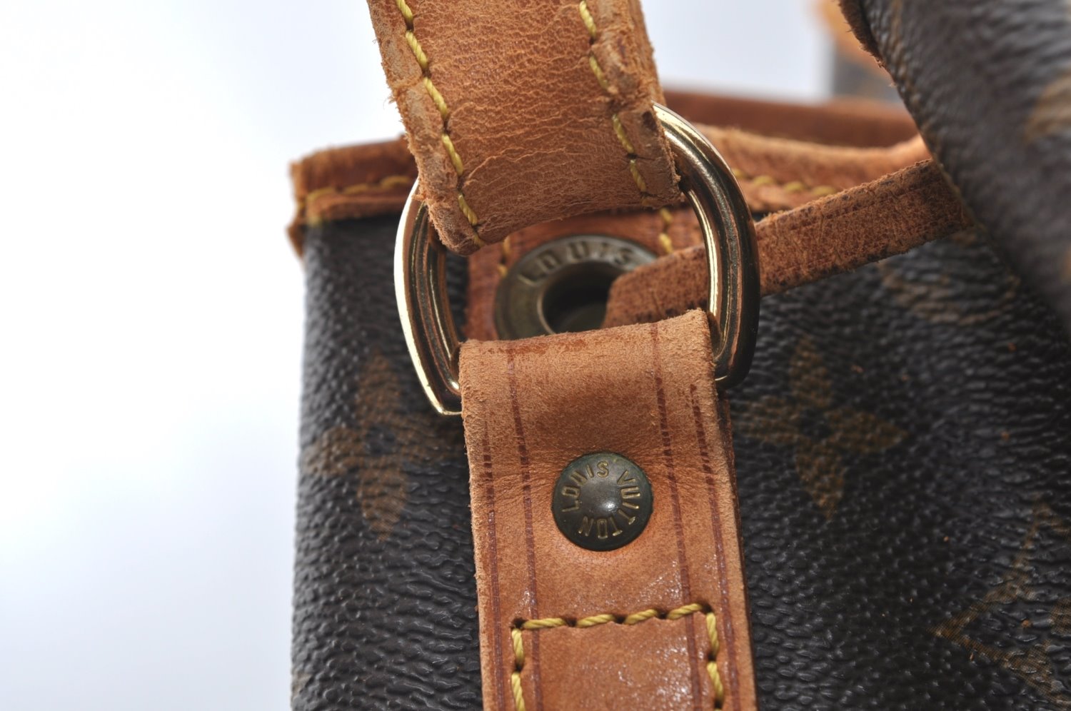 Authentic Louis Vuitton Monogram Noe Shoulder Drawstring Bag M42224 LV 8773I