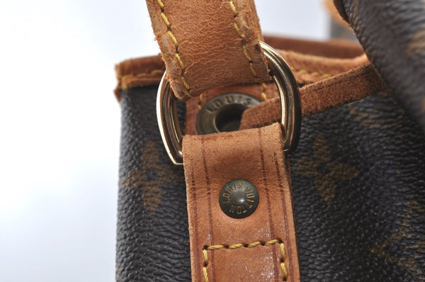 Authentic Louis Vuitton Monogram Noe Shoulder Drawstring Bag M42224 LV 8773I