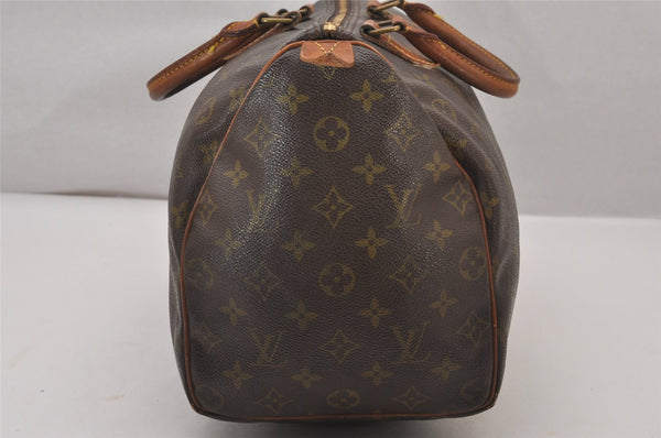 Authentic Louis Vuitton Monogram Speedy 35 Hand Boston Bag Old Model LV 8774I