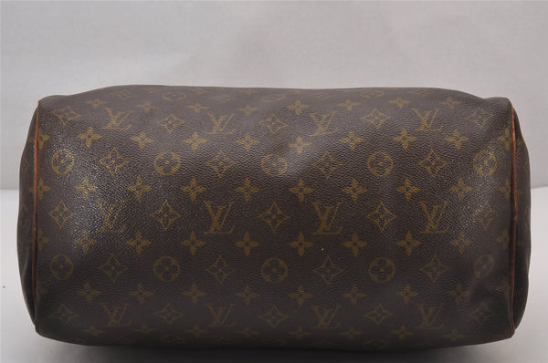 Authentic Louis Vuitton Monogram Speedy 35 Hand Boston Bag Old Model LV 8774I