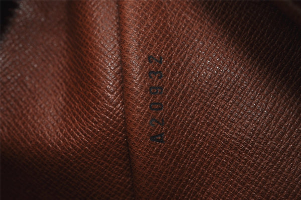 Authentic Louis Vuitton Monogram Boulogne 30 Shoulder Cross Bag M52165 LV 8774J