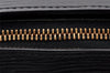 Authentic Louis Vuitton Epi Soufflot Black Hand Bag M52222 LV Junk 8775I