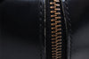 Authentic Louis Vuitton Epi Soufflot Black Hand Bag M52222 LV Junk 8775I
