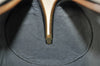 Authentic Louis Vuitton Epi Soufflot Black Hand Bag M52222 LV Junk 8775I
