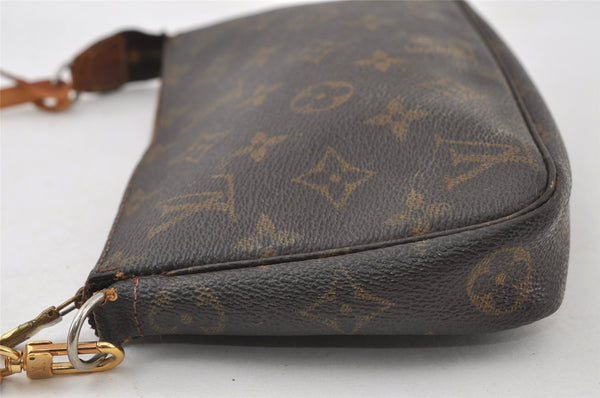 Authentic Louis Vuitton Monogram Pochette Accessoires Pouch M51980 LV 8777I