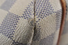 Authentic Louis Vuitton Damier Azur Totally MM Tote Bag N51262 LV 8777J