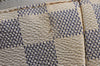 Authentic Louis Vuitton Damier Azur Totally MM Tote Bag N51262 LV 8777J