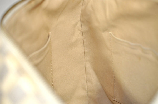 Authentic Louis Vuitton Damier Azur Totally MM Tote Bag N51262 LV 8777J