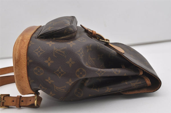 Authentic Louis Vuitton Monogram Montsouris MM Backpack M51136 LV 8778I