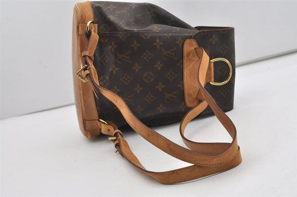 Authentic Louis Vuitton Monogram Montsouris MM Backpack M51136 LV 8778I