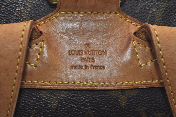 Authentic Louis Vuitton Monogram Montsouris MM Backpack M51136 LV 8778I