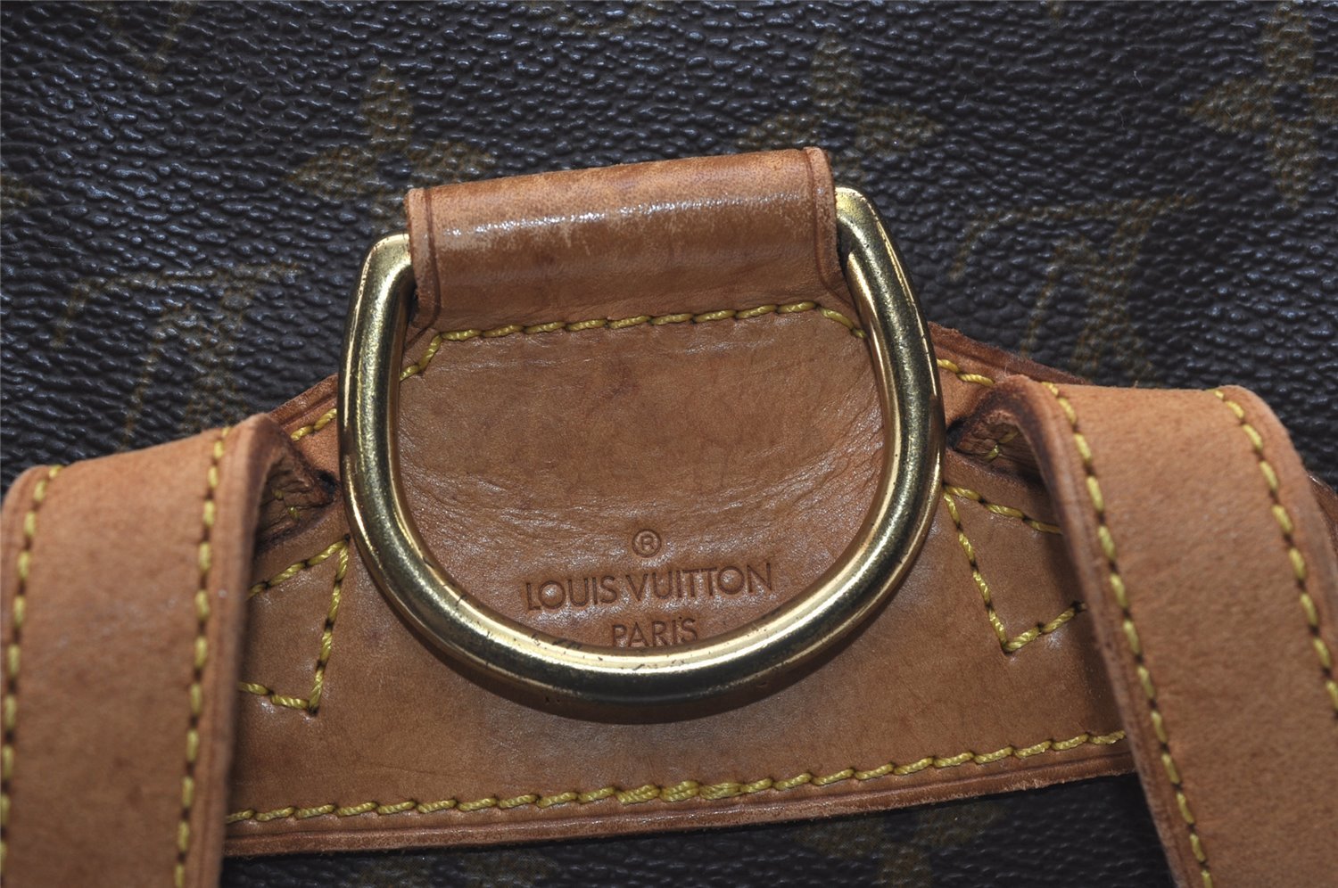 Authentic Louis Vuitton Monogram Montsouris MM Backpack M51136 LV 8778I