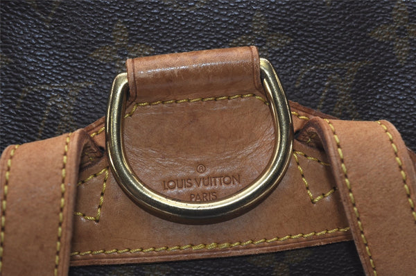 Authentic Louis Vuitton Monogram Montsouris MM Backpack M51136 LV 8778I