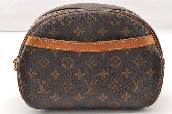 Authentic Louis Vuitton Monogram Blois Shoulder Cross Body Bag M51221 LV 8780I