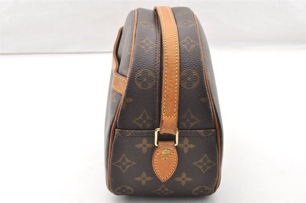 Authentic Louis Vuitton Monogram Blois Shoulder Cross Body Bag M51221 LV 8780I