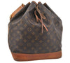 Authentic Louis Vuitton Monogram Noe Shoulder Drawstring Bag M42224 LV 8781I
