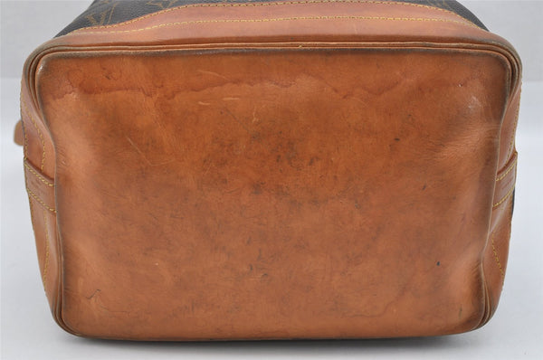 Authentic Louis Vuitton Monogram Noe Shoulder Drawstring Bag M42224 LV 8781I