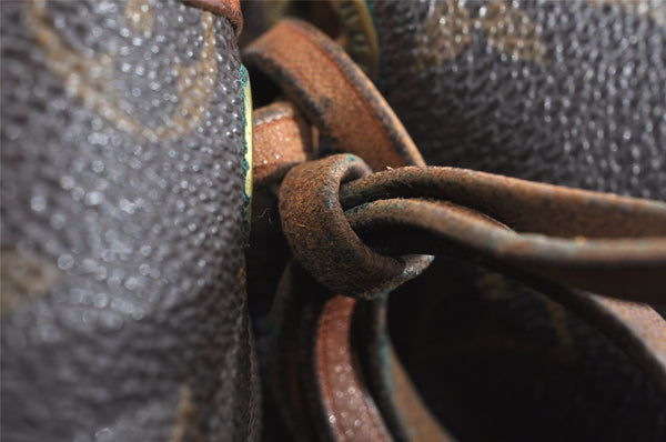 Authentic Louis Vuitton Monogram Noe Shoulder Drawstring Bag M42224 LV 8781I