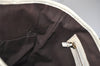 Authentic GUCCI Charmy Shoulder Tote Bag GG Canvas Leather 153361 Brown 8782J