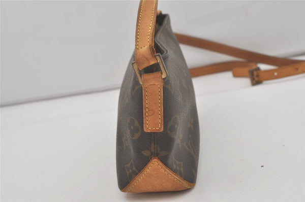 Authentic Louis Vuitton Monogram Trotteur Shoulder Cross Bag M51240 Junk 8783I