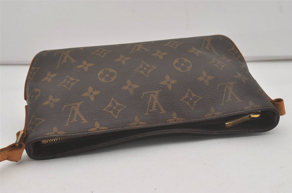 Authentic Louis Vuitton Monogram Trotteur Shoulder Cross Bag M51240 Junk 8783I