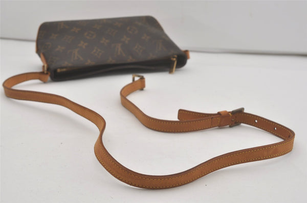 Authentic Louis Vuitton Monogram Trotteur Shoulder Cross Bag M51240 Junk 8783I