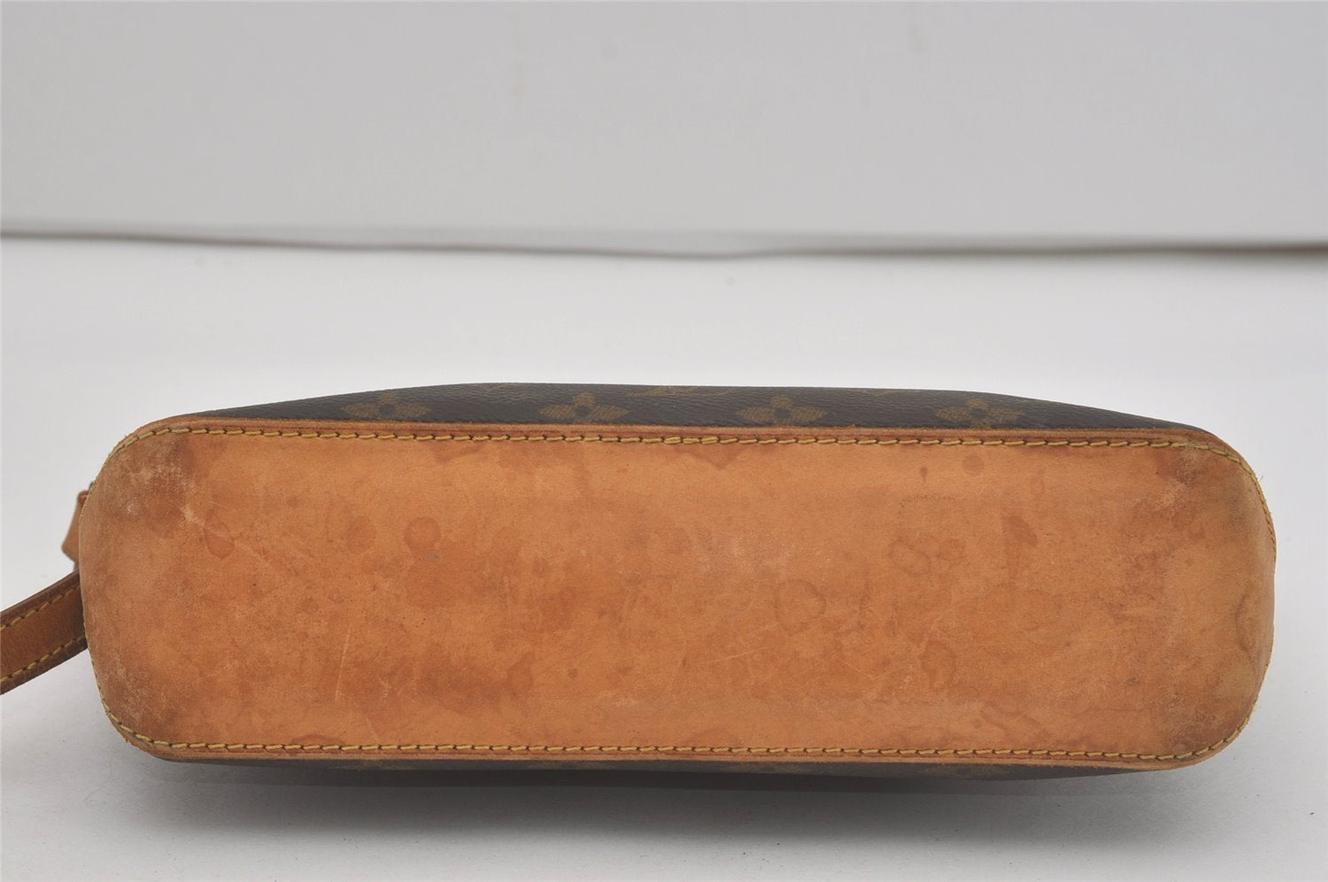 Authentic Louis Vuitton Monogram Trotteur Shoulder Cross Bag M51240 Junk 8783I